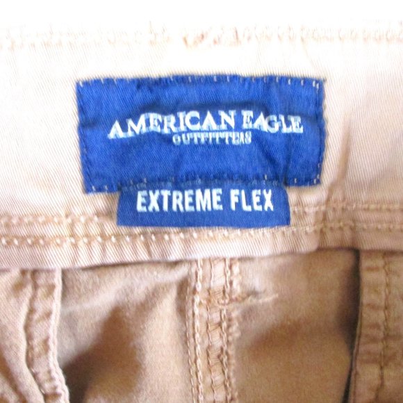 American Eagle Mens Khaki Pants Size 32 x 32 Original Straight Pre-worn … - Picture 5 of 9